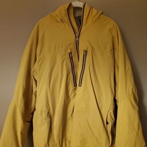 Yellow Burton AK Gore-Tex insulated Snowboard Jacket